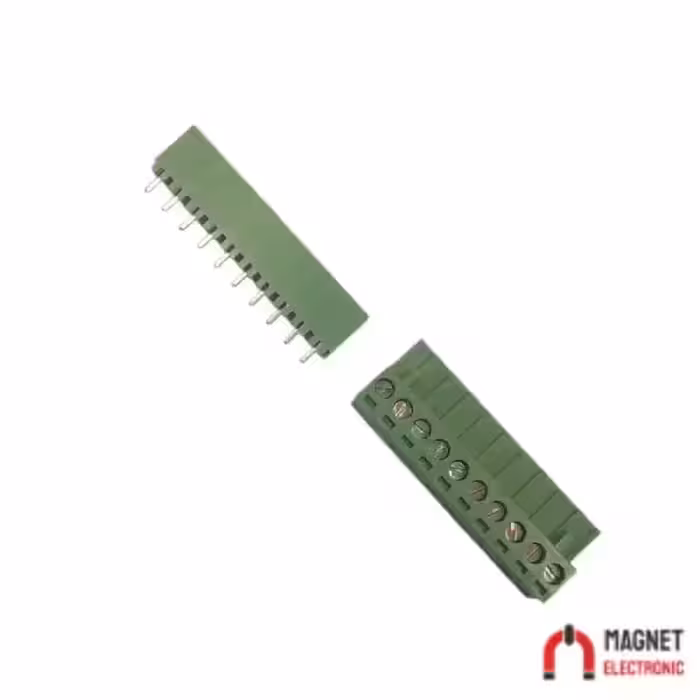 کانکتور فونیکس 10 پین نر و ماده صاف