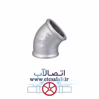 زانو 45 درجه “1/4 1 اینچ گالوانیزه خارجی اقتصادی
