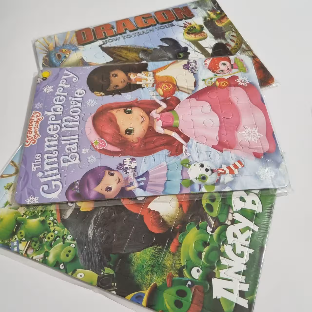 پازل طرح دخترانه و پسرانه پک 3 جلدی 36 قطعه