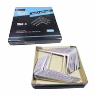 گونیا دیواری سایز 3 بسته 24 عددی Ideall آیدیل OSGN-001