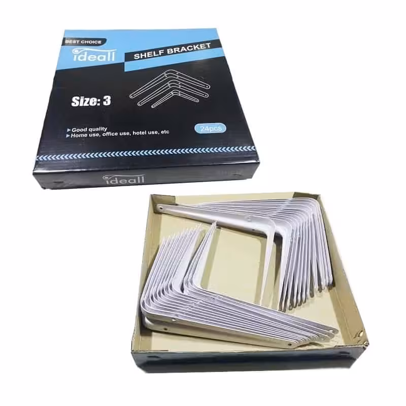 گونیا دیواری سایز 3 بسته 24 عددی Ideall آیدیل OSGN-001