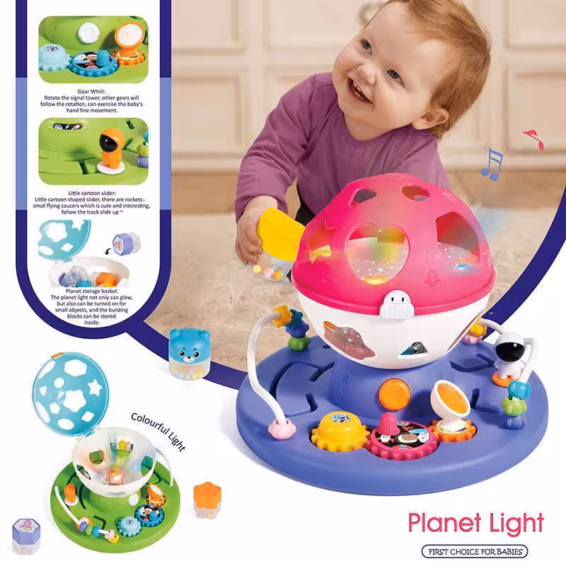 چراغ خواب جغجغه و مکعب بازی