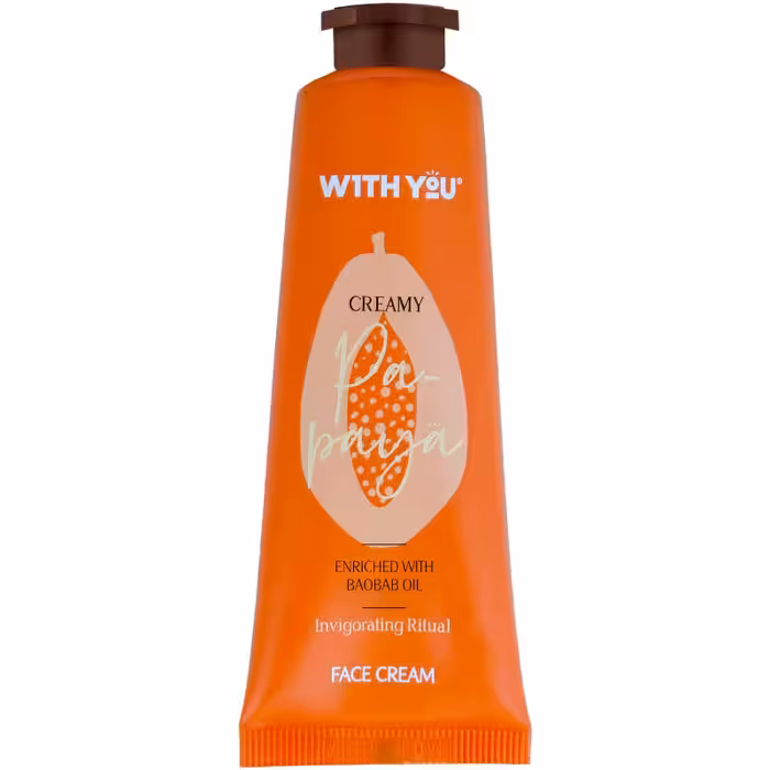 ويت يو کرم صورت حاوی عصاره پاپايا و روغن بائوباب انواع پوست 50 ميل