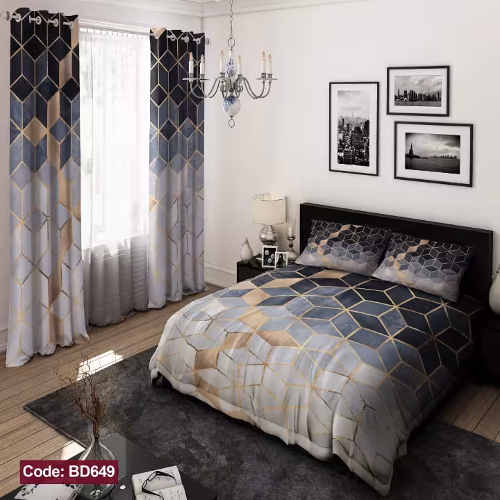 روتختی هندسی طرح مرمر کد BD649