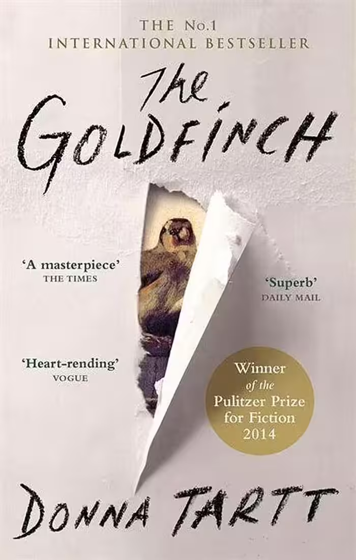 کتاب The Goldfinch رمان انگلیسی سهره طلایی