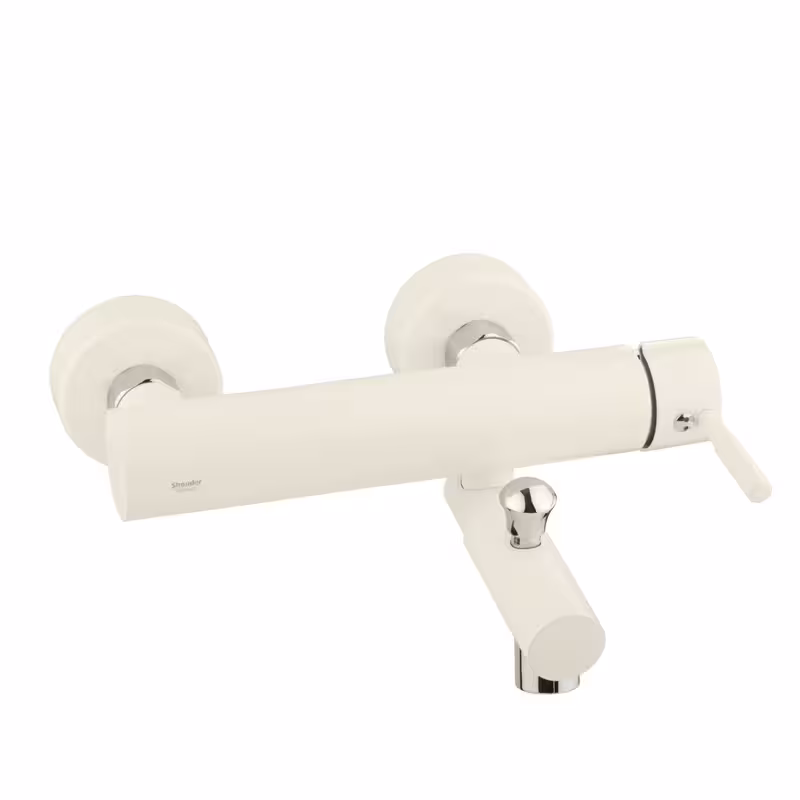 شیر حمام شودر مدل مارینو شیری کروم