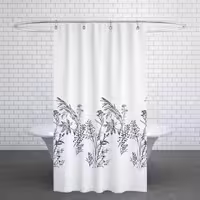 پرده حمام  کد Ev-3389 v3 سایز 200×180 سانتی متر