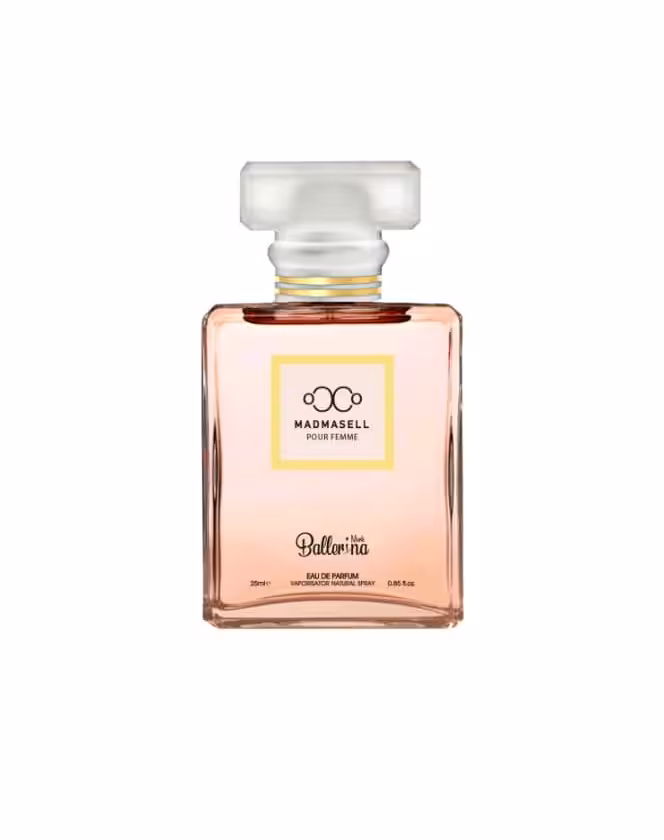 عطر ادکلن جیبی زنانه بالرینا مدل COCOحجم 30 میلی لیتر