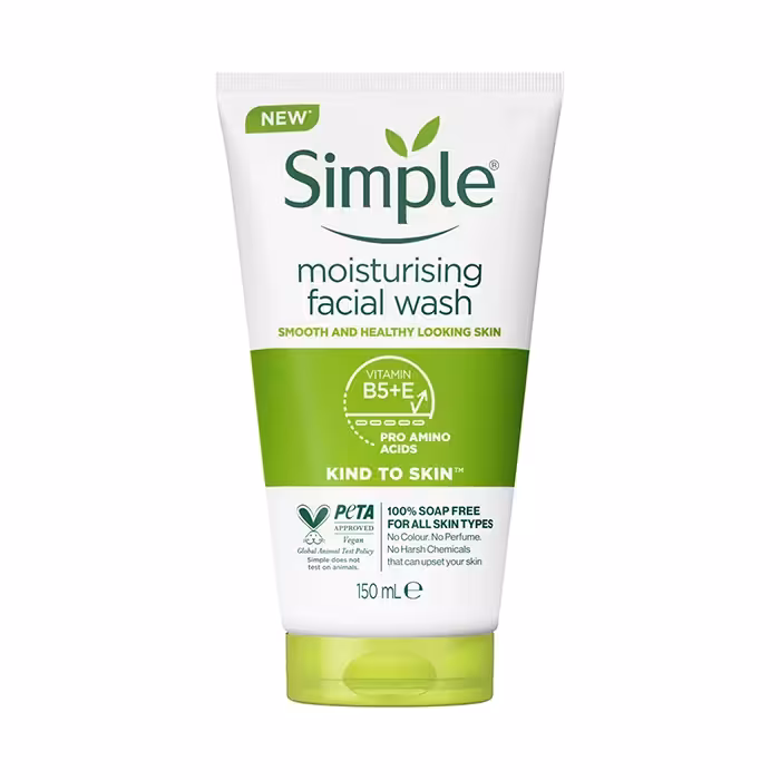 ژل شستشومدل آبرسان صورت سیمپل حجم150میلی لیتر