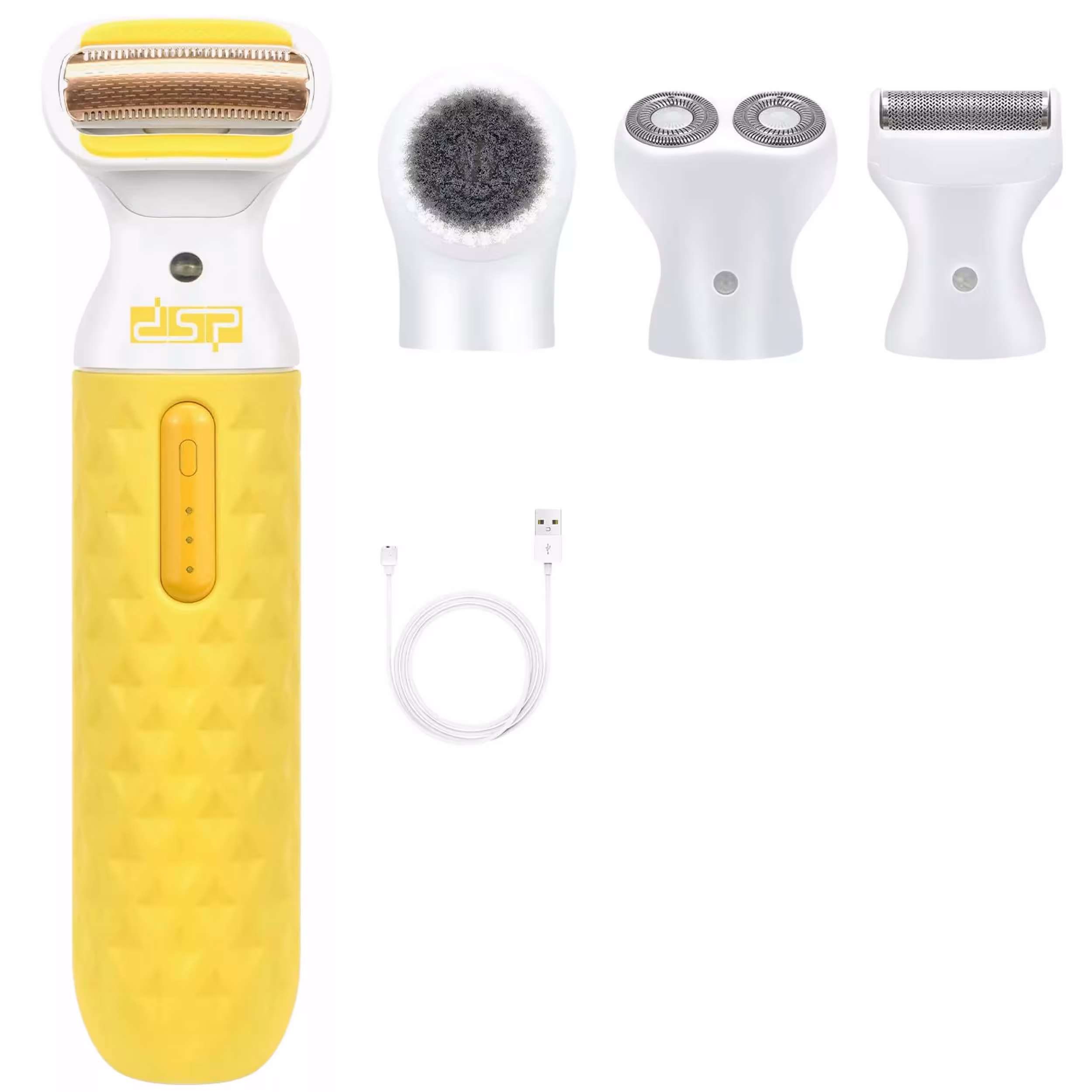 ست اصلاح موی بدن بانوان شارژی دی اس پی مدل 80155