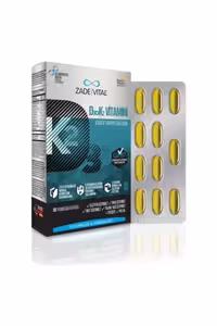 کپسول ویتامین D3 و K2 برند Zade Vital - بسته 30 عددی