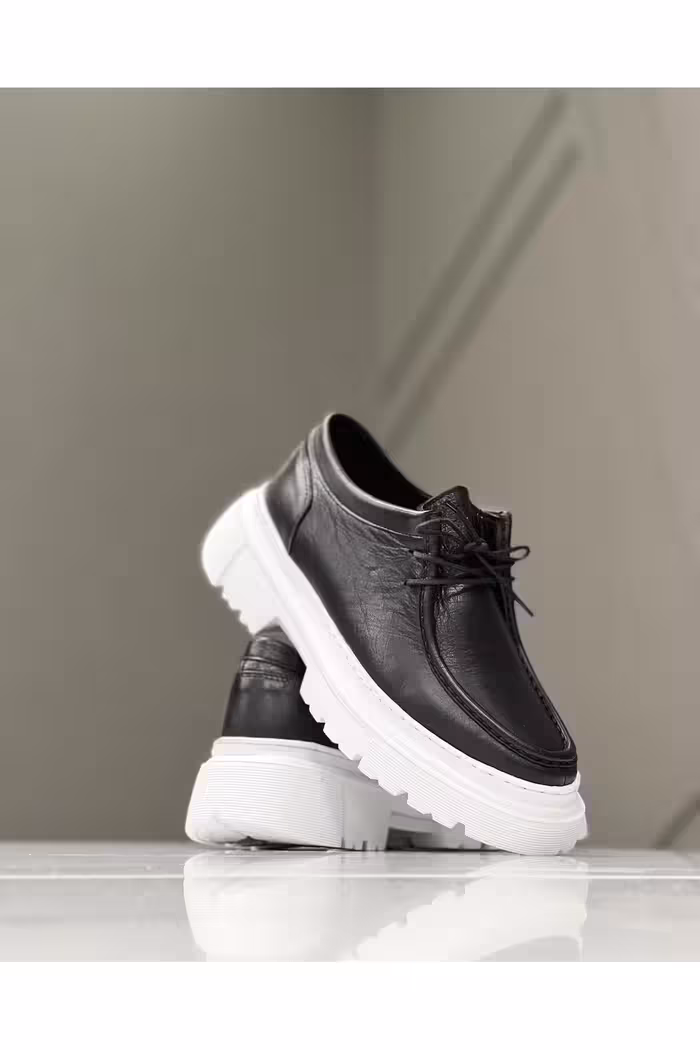 کفش های کژوال مشکی مردانه 3220 &#039;S اورجینال ByItallanoshoes