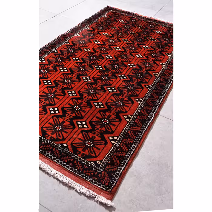 فرش دستبافت دو متری امیرخیز مدل بلوچ کد 10942