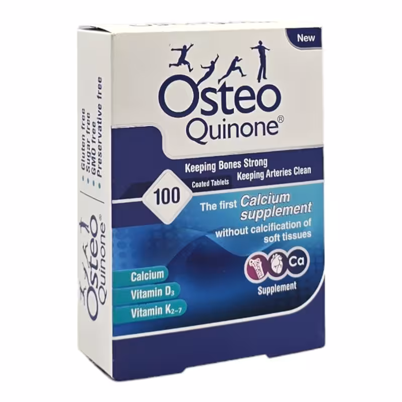 قرص استئوکینون هولیستیکا 100 عدد