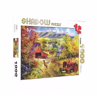پازل 1000 تکه طرح پاییز در مزرعه برند Shadow