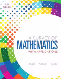 خرید و دانلود نسخه کامل کتاب A Survey of Mathematics with Applications Plus NEW MyMathLab with Pearson eText -- Access Card Package