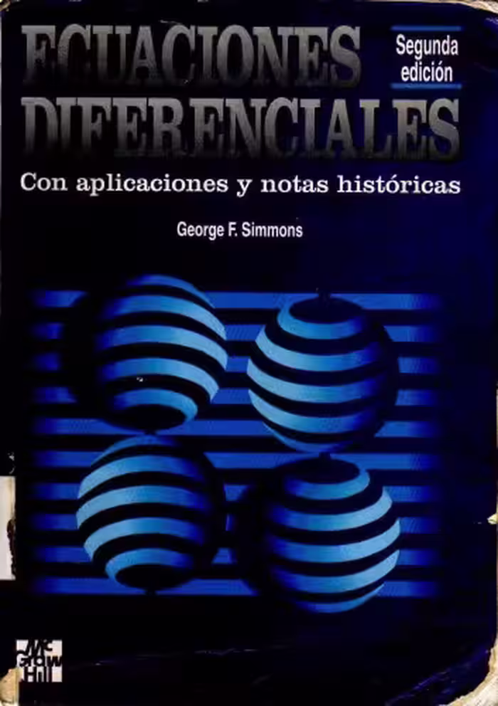 خرید و دانلود نسخه کامل کتاب Ecuaciones diferenciales con aplicaciones y notas historicas