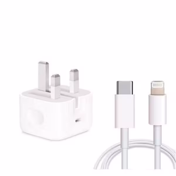 شارژر دیواری 20 وات مدل IPHONE 14 pro max به همراه کابل pd | کالا مکس