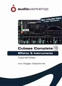 Audio Workshop Cubase Complete 10 Effekte & instrumente Tutorial-Video