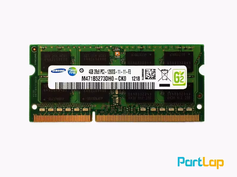 رم لپ تاپ سامسونگ مدل DDR3 PC3-12800S ظرفیت 4 گیگابایت