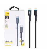 کابل شارژ 1.5 متری PD و فست جی بی کیو Type-C to Type-C مدل CA-722