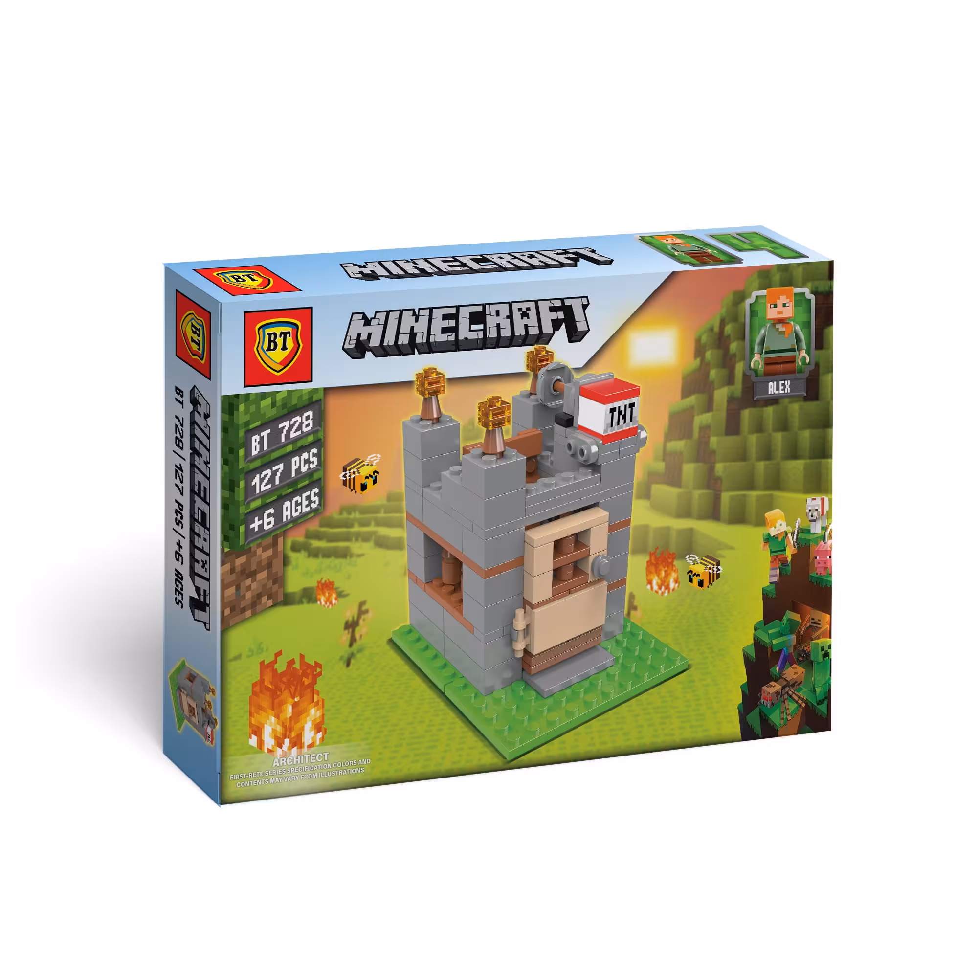 لگو ماینکرفت متوسط BT728 بنار (نو، قسطی، با تخفیف)