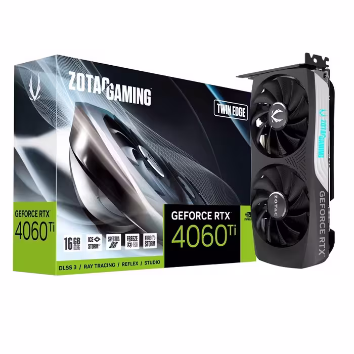 کارت گرافیک Zotac RTX 4060 Ti Twin Edge 16GB