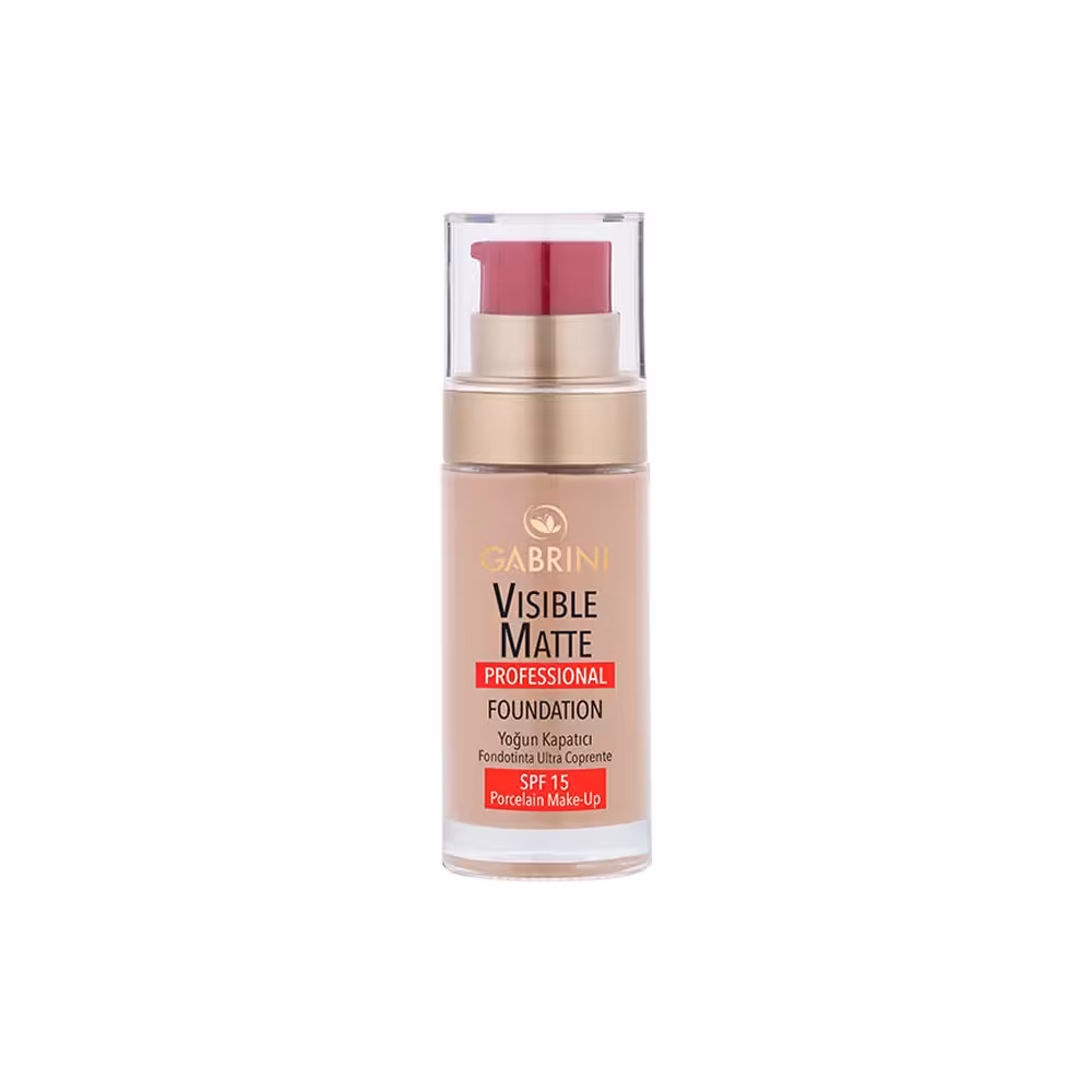 کرم پودر گابرینی مدل Visible Matte شماره 01