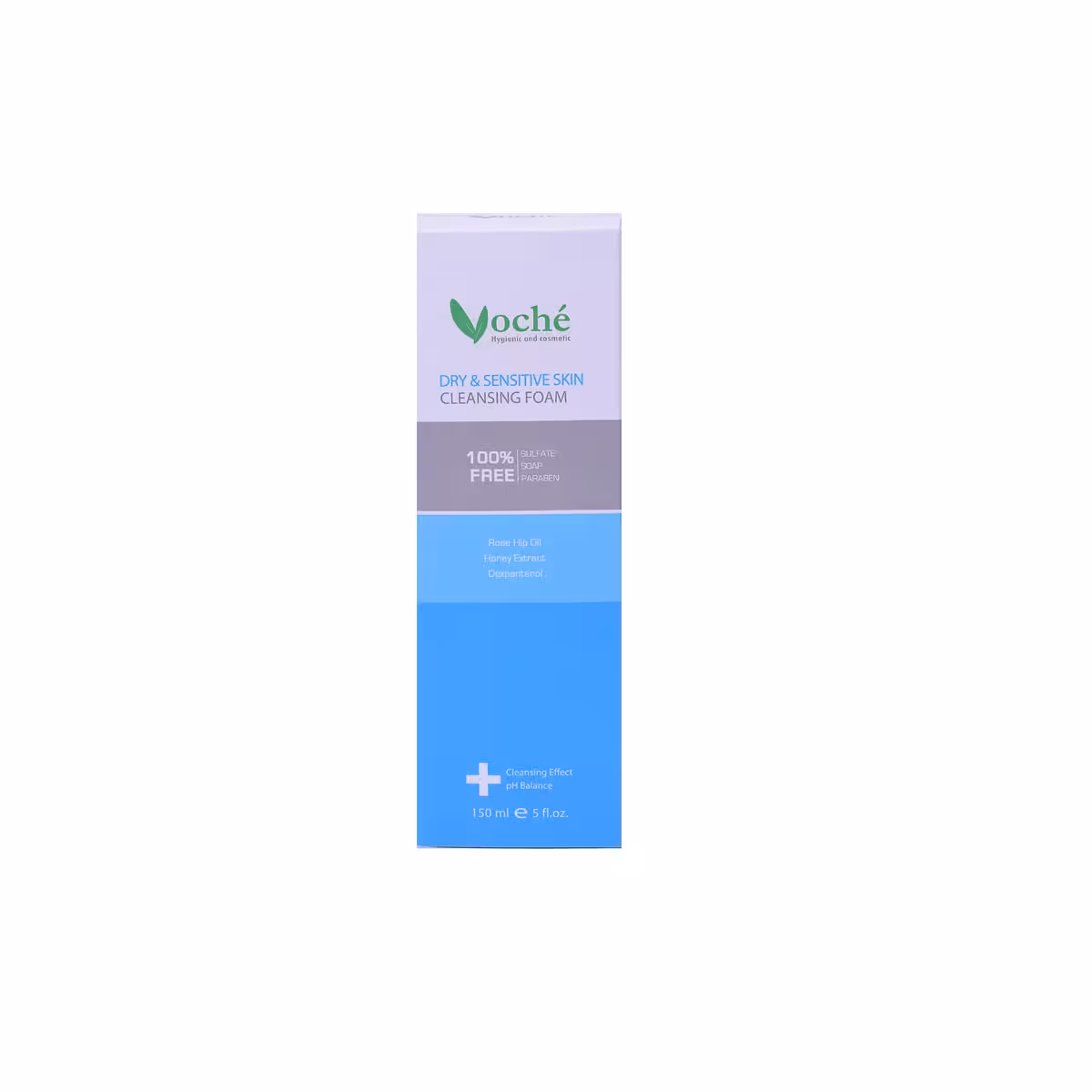 فوم شستشوی صورت مناسب پوست های خشک و حساس – Dry And Sensitive Skin Cleansing Foam – ووچه-voche
