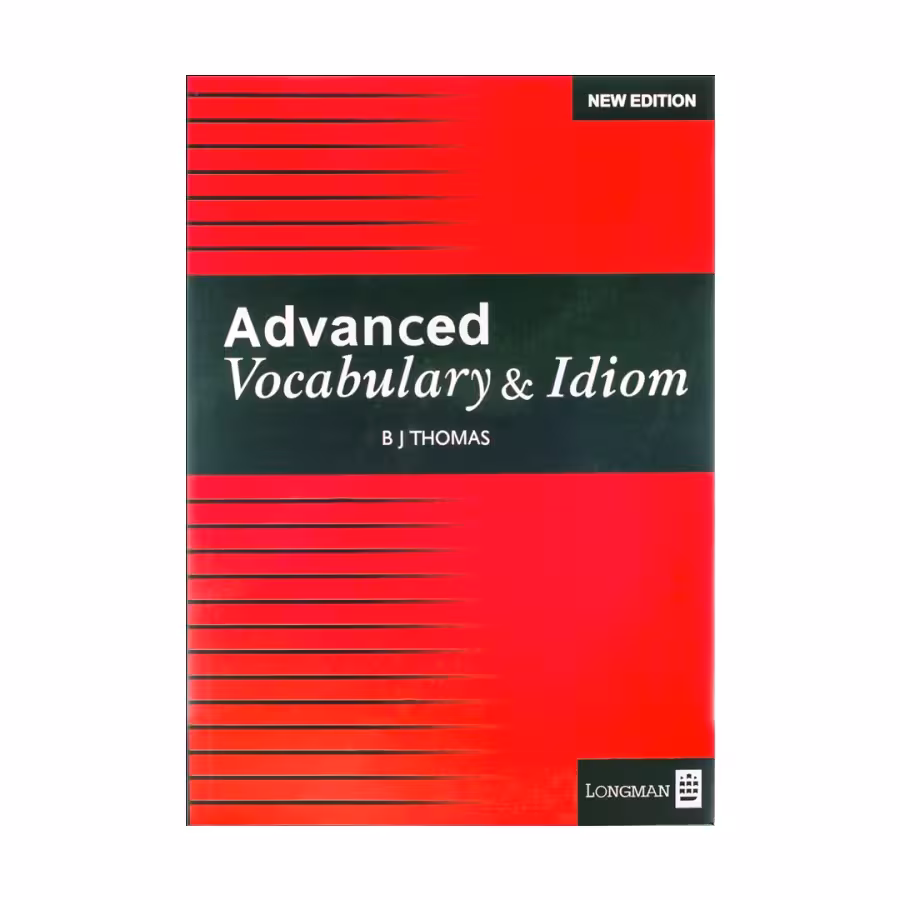 کتاب Advanced Vocabulary Bj Thomas ادونس وکبیولری بی جی توماس