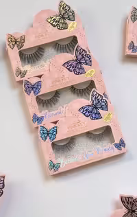 مژه مصنوعی سه بعدی پینک کی