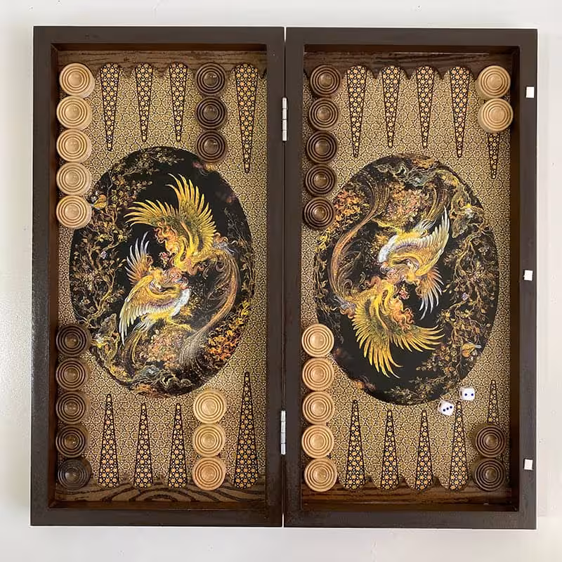 تخته نرد ام دی اف کد A110