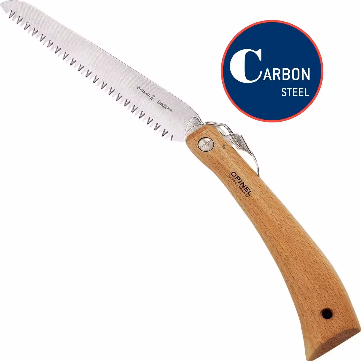 اره اپینل شماره 18 با کوتینگ کربن Opinel No.18 Carbon Steel Folding Garden Saw