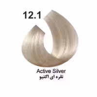 رنگ موی نقره ای اکتیو کاترومرKATROMER شماره 12.1