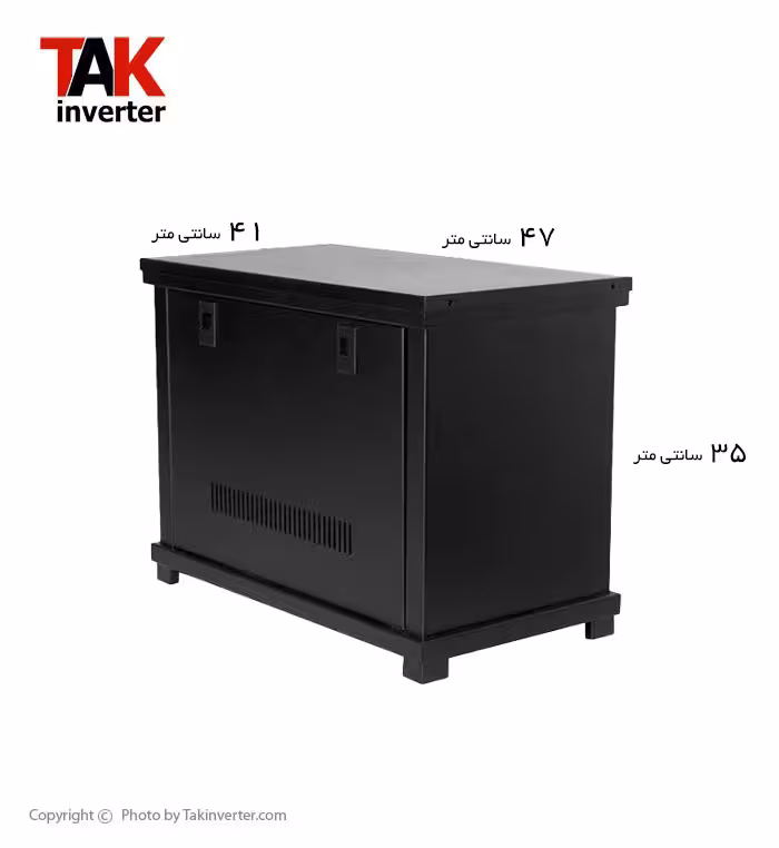 کابینت باتری ( بانک باتری ) استاندارد یک طبقه مدل 100-BQ2