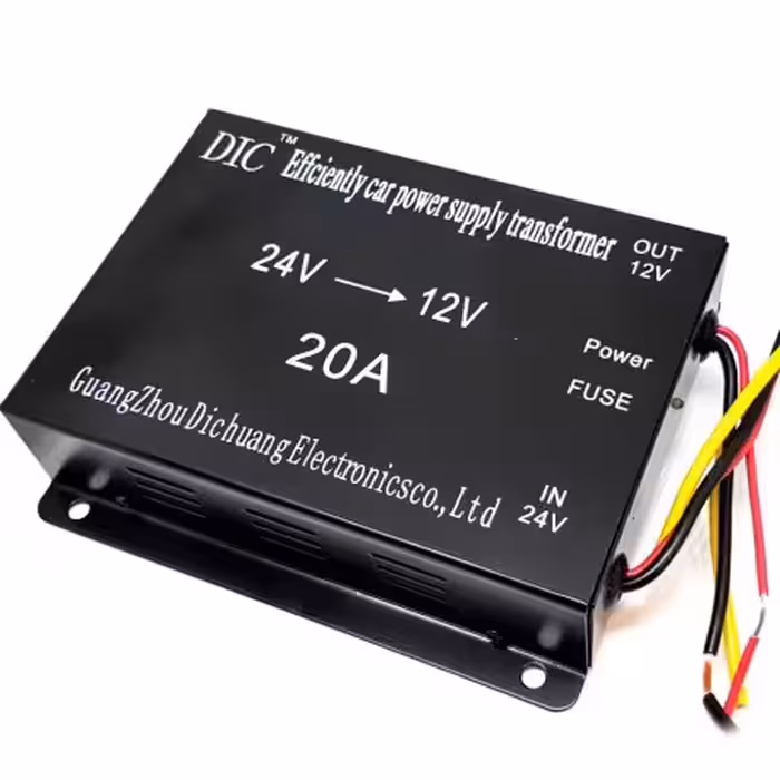 کانورتر برق خودرو 24V To 12V 20A