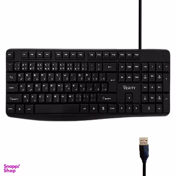 کیبورد سیم دار وریتی (Verity) مدل V-KB6124