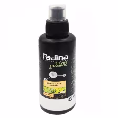 شامپو ضد زردی پادینا مدل Silver حجم 200 میلی لیتر