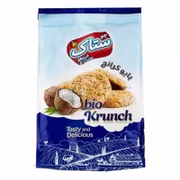 بیسکویت بایو کرانچ جو 200‌گرمی ستاک