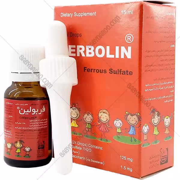 قطره فربولین فروس سولفات 15 میلی‌لیتر