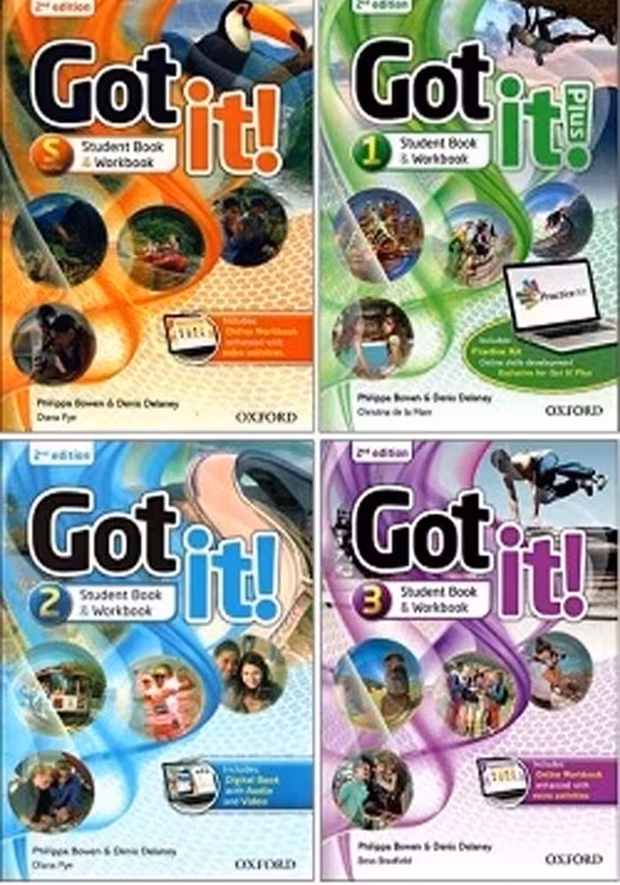 پکیج 4 جلدی کتاب گات ایت | خرید کتاب انگلیسی Got It