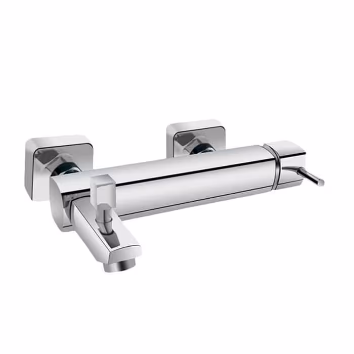 شیر حمام شودر مدل یونیک کروم