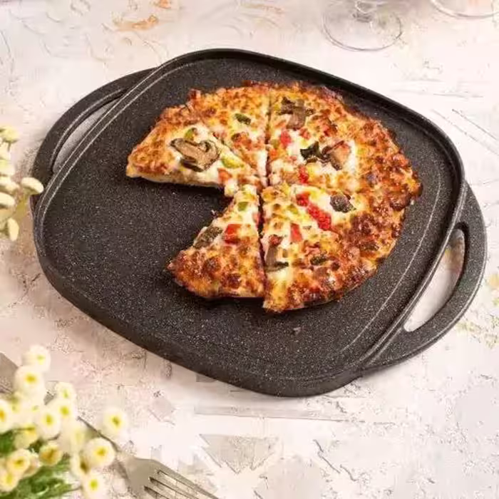 تابه گریل چدنی مربع ریور کد 8685