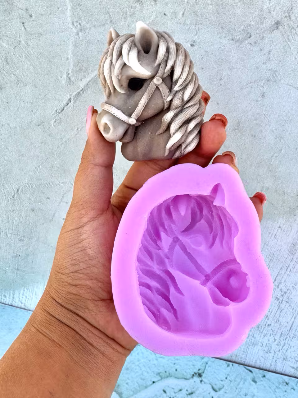 قالب سیلیکونی کله اسب