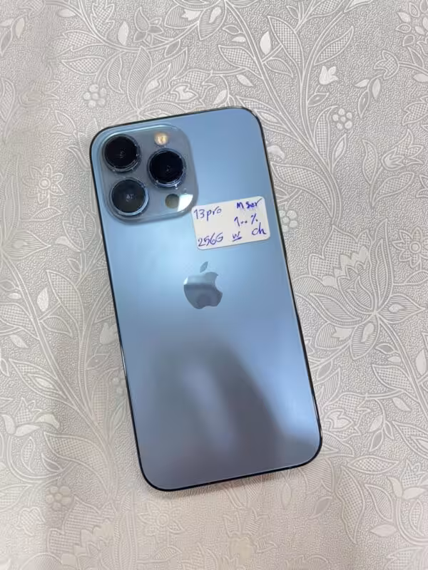 گوشی ایفون مدل 13 پرو رنگ ابی