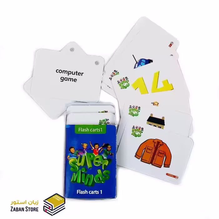 Super Minds 1 Flashcards فلش کارت سوپر مایندز یک