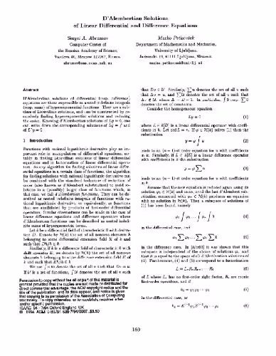خرید و دانلود نسخه کامل کتاب Dalambertian solutions to linear ODEs