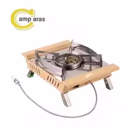 اجاق گاز سفری پایه دار 3 شعله مدل BRS-35A اورجینال