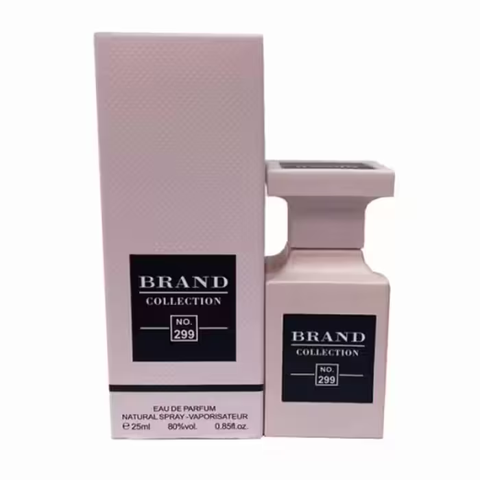عطر جیبی شماره 299 مشابه تام فورد رزپریک حجم 25 میل برند کالکشن - Brand Collection