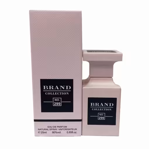 عطر جیبی شماره 299 مشابه تام فورد رزپریک حجم 25 میل برند کالکشن - Brand Collection